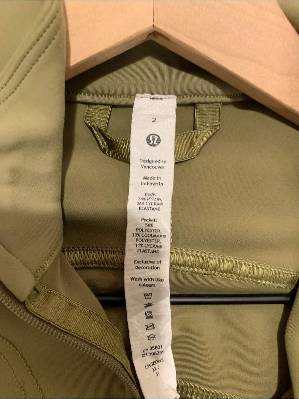 Lululemon Womens In-Still Jacket - Picture 3 of 3